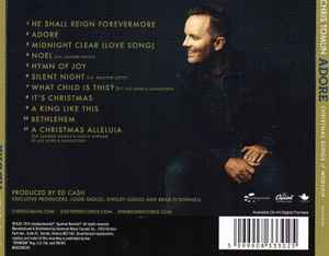 CD Chris Tomlin – Adore: Christmas Songs Of Worship Sem Capa Frontal - Usado