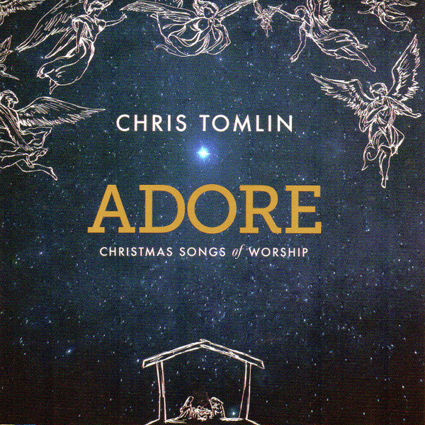 CD Chris Tomlin – Adore: Christmas Songs Of Worship Sem Capa Frontal - Usado