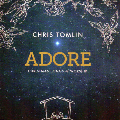 CD Chris Tomlin – Adore: Christmas Songs Of Worship Sem Capa Frontal - Usado