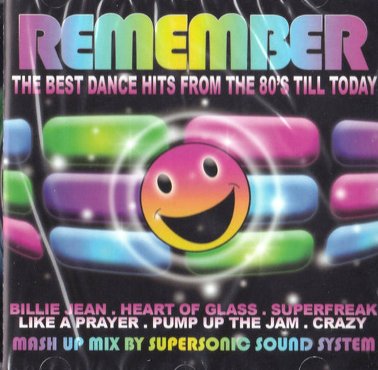 CD - Various – Remember - The Best Dance Hits From The 80's Till Today - USADO