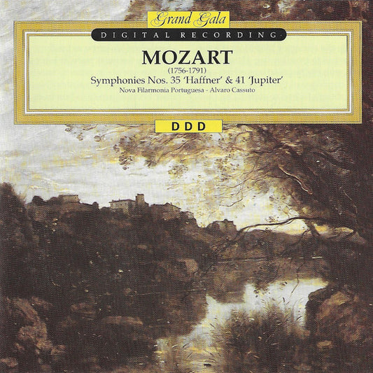 CD Mozart*, Nova Filarmonia Portuguesa, Alvaro Cassuto* – Symphonies Nos. 35 'Haffner' & 41 'Jupiter' - USADO