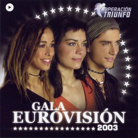 CD Operación Triunfo 2003 – Gala Eurovisión 2003 - USADO