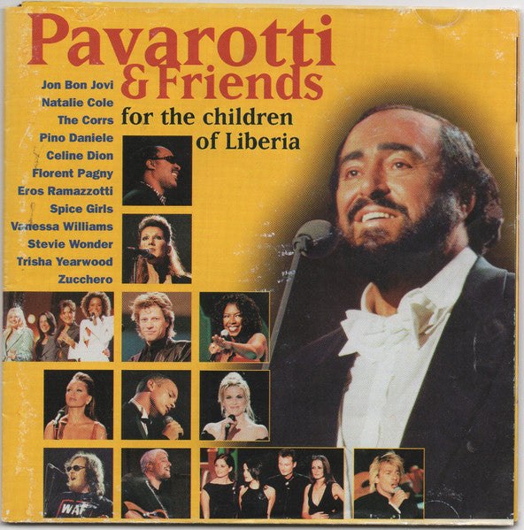 CD Pavarotti &amp; Friends für die Kinder Liberias – Verwendung
