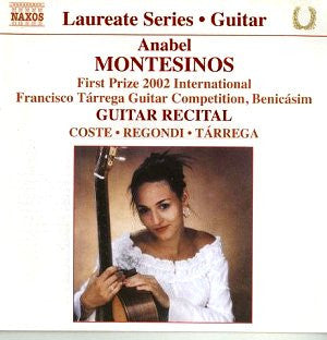 CD Anabel Montesinos, Coste* · Regondi* · Tárrega* – Guitar Recital USADO