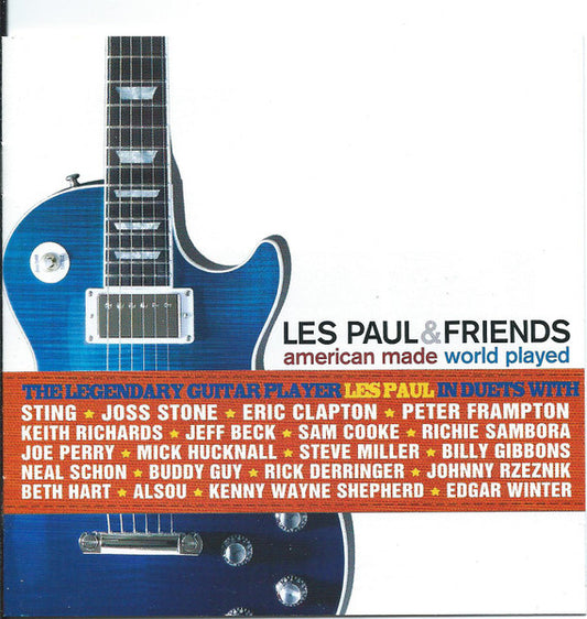CD Les Paul & Friends – American Made World Played USADO
