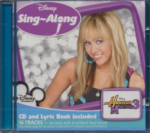 CD Various – Disney Sing-Along - Hannah Montana 3 - USADO