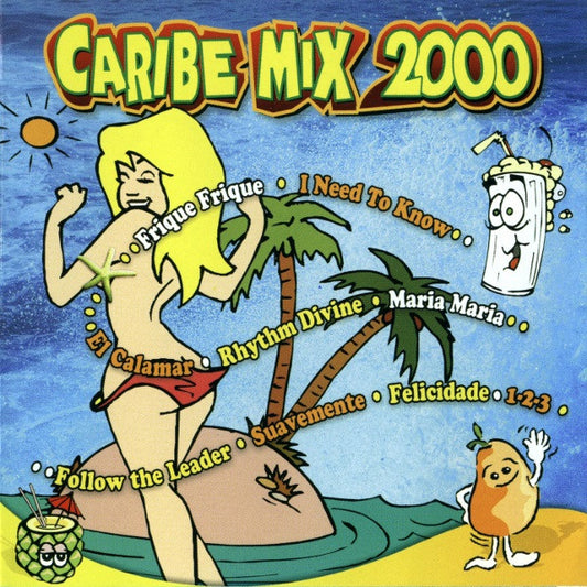 CD Various – Caribe Mix 2000 - USADO