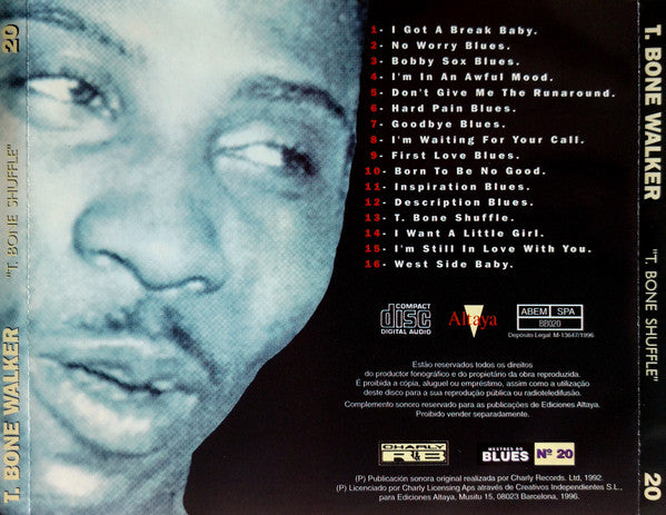CD T. Bone Walker* – T. Bone Shuffle