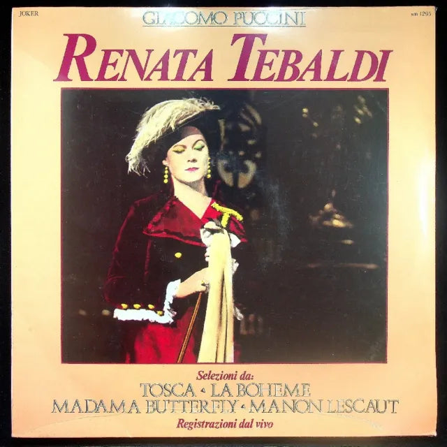 DISCO VINYL - RENATA TEBALDI - CANTA PUCCINI - USADO