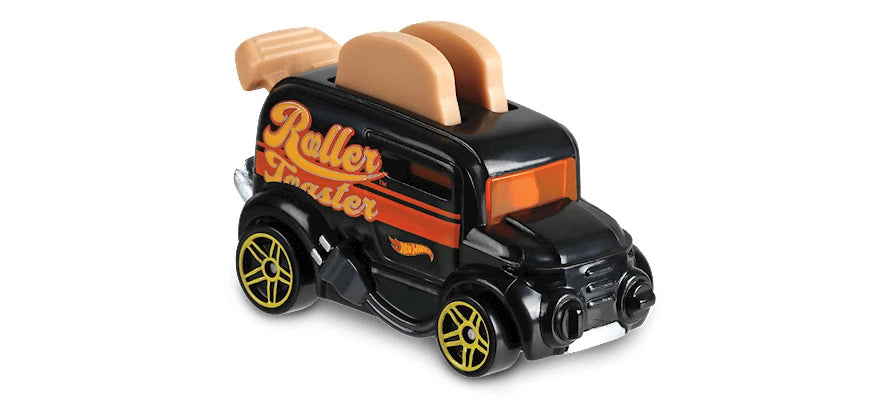 Hot Wheels 2019 Roller Toaster, FYC04, Black - Loose - Usado