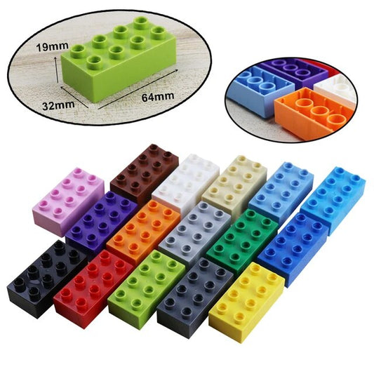 LEGO Duplo Brick 2 x 4 (3011) (PICKUP COLOR) - USADO
