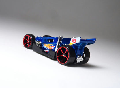 Hot Wheels 1-64 2016 Bone Speeder Metalflake Dark Blue DHN87 - Loose - Usado