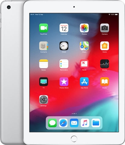 TABLET APPLE iPad 6th Gen (A1893) 9.7" 32GB - Prateado, WiFi - USADO (GRADE B)