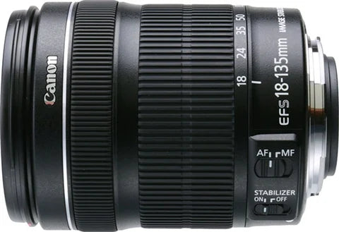Lente Canon EF-S 18-135mm f/3.5-5.6 IS STM - USADO (Grade B)