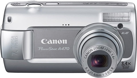 Camera Fotografica Digital Canon PowerShot A470 7.1M - USADO Grade B