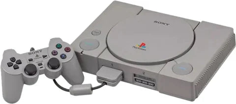 PLAYSTATION 1 CONSOLE WITH DUALSHOCK - USADO