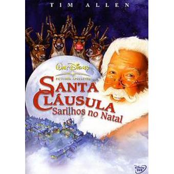 DVD Santa Cláusula Sarilhos No Natal  - Usado