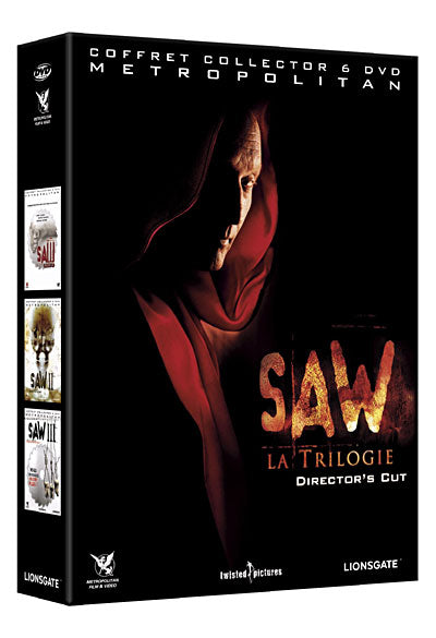 DVD SAW TRILOGIA - USADO