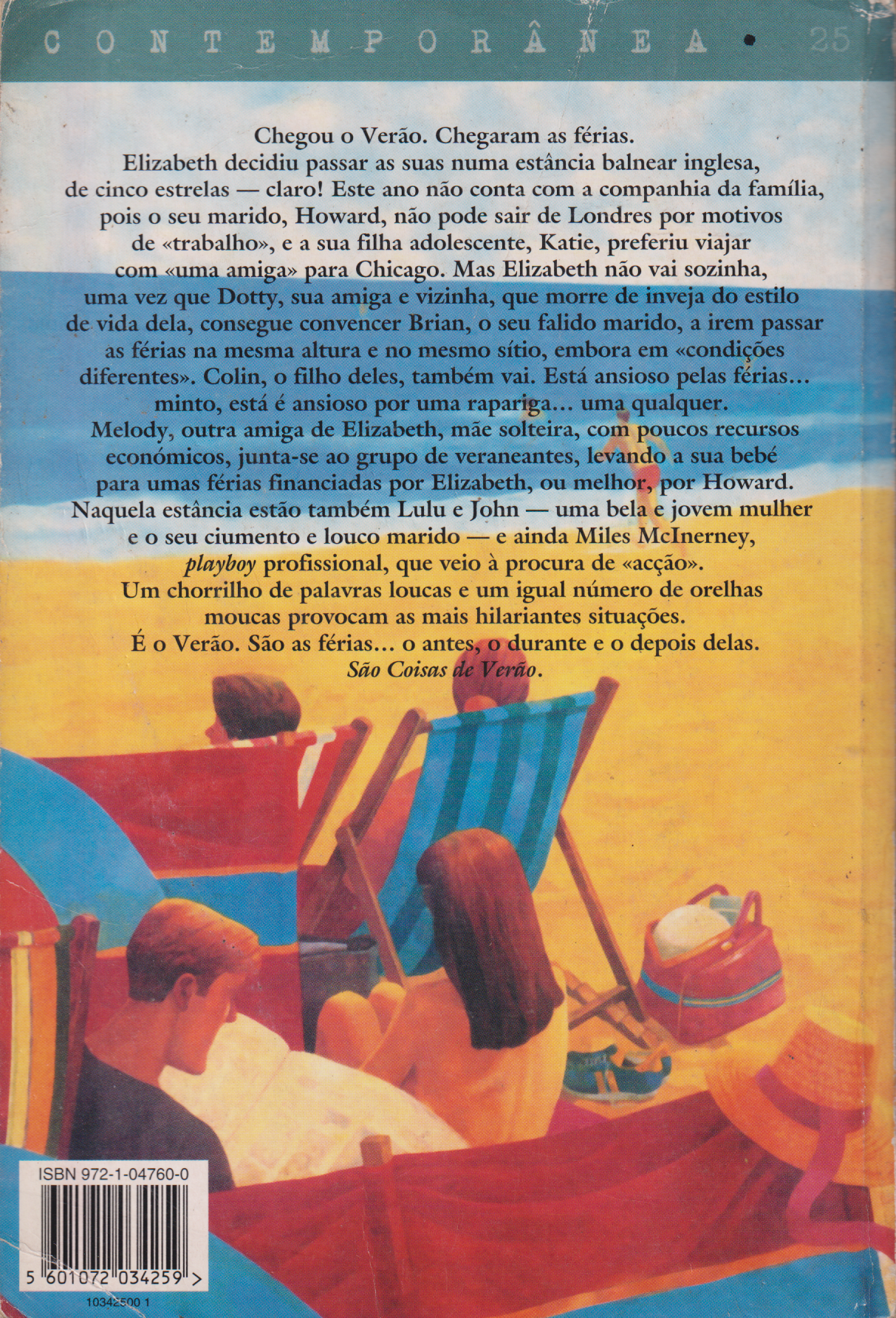 Livro - Coisas de Verão de Joseph Connolly - USADO