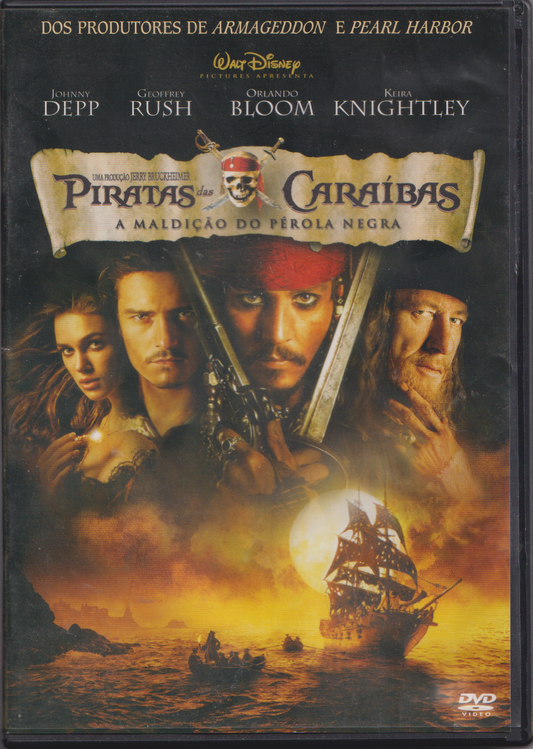 DVD - Usado - Piratas das Caraíbas - A Maldição do Pérola Negra