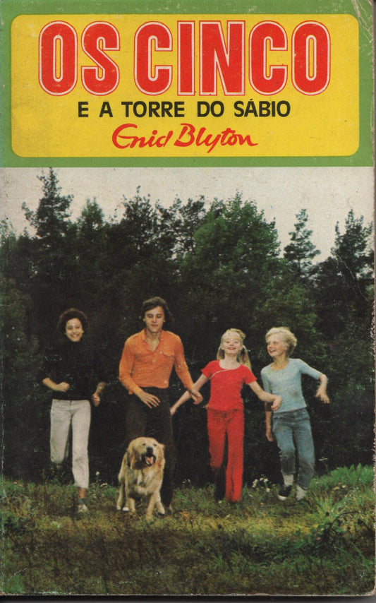 Livro Os Cinco E A TORRE DO SÁBIO #21 De Enid Blyton (1978)