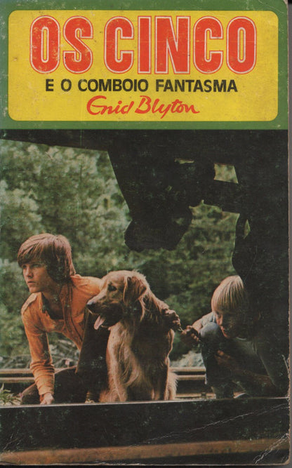 Livro Os Cinco E O COMBOIO FANTASMA  #7 De Enid Blyton (1977)