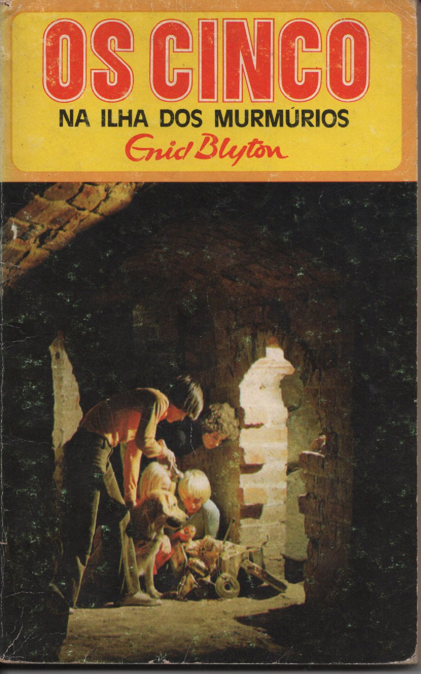 Livro Os Cinco NA ILHA DOS MURMÚRIOS #20 De Enid Blyton (1978)