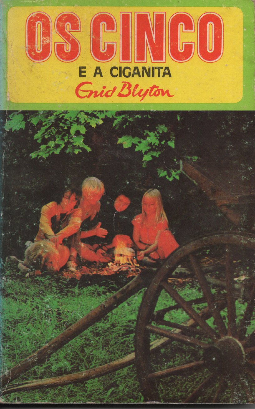 Livro Os Cinco E A CIGANITA #9 De Enid Blyton (1977)