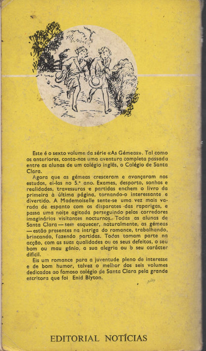 Livro Cinco Raparigas de Santa-Clara #6 De Enid Blyton (1978)