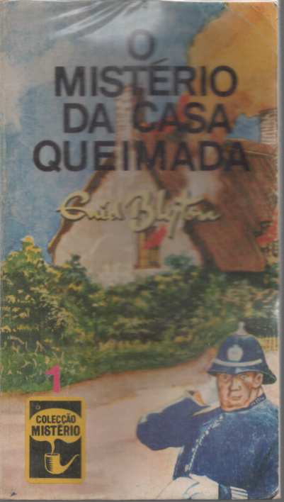 Livro O Mistério da casa queimada #1 de Enid Blyton(1978)