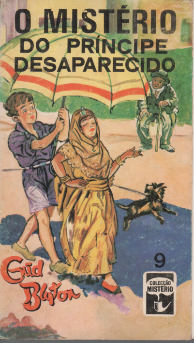 Livro O Mistério do Principe Desaparecido #9 de Enid Blyton(1978)