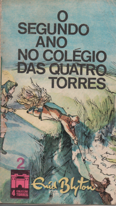 Livro O Segundo Ano No  Colégio De Quatro Torres #2 de Enid Blyton(1978)