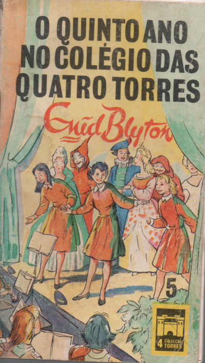 Livro O Quinto  Ano No Colégio De Quatro Torres #5 de Enid Blyton (1978)