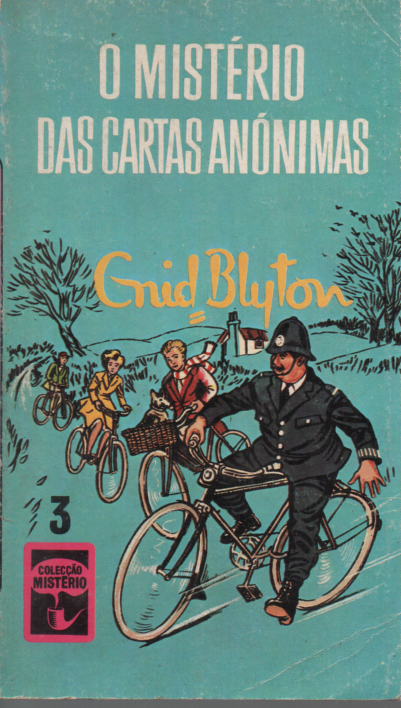 Livro O Mistério das Cartas Anónimas #3 de Enid Blyton(1978)