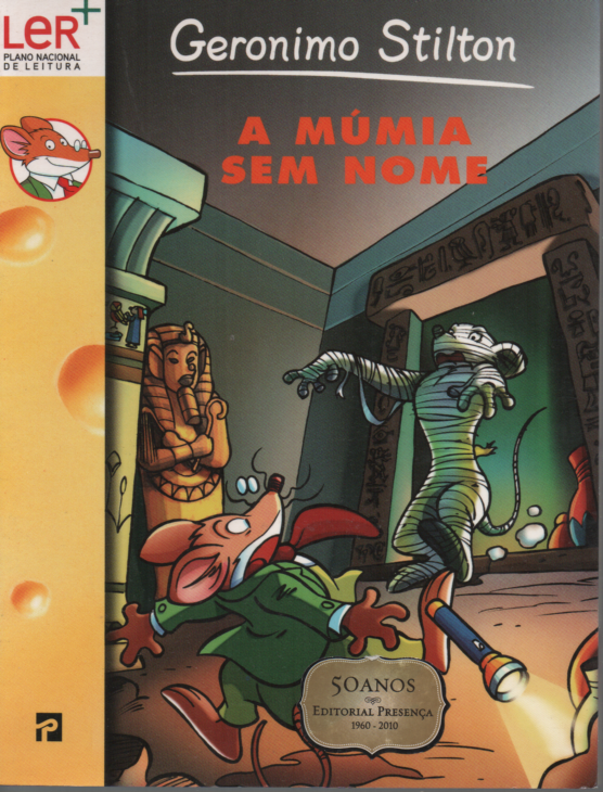 LIVRO A MÚMIA SEM NOME de Geronimo Stilton #39 - USADO