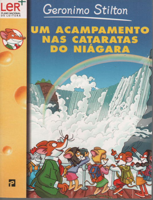 LIVRO Um acampamento nas Cataratas do Niágara Geronimo Stilton #42 - USADO