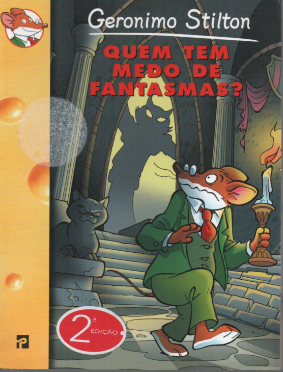 LIVRO Quem tem medo de fantasmas? Geronimo Stilton #13 - USADO