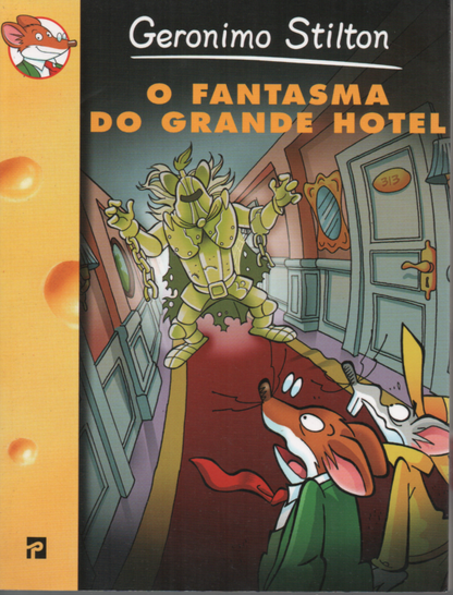 LIVRO O Fantasma do Grande Hotel  Geronimo Stilton #32 - USADO