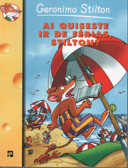 LIVRO  Ai quiseste ir de ferias,Stilton? Geronimo Stilton #33 - USADO