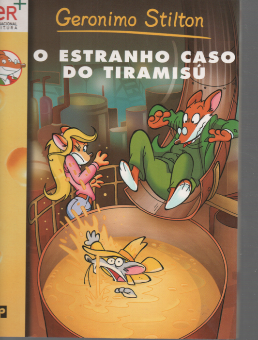 LIVRO  O ESTRANHO CASO DO TIRAMISÚ Geronimo Stilton #43- USADO