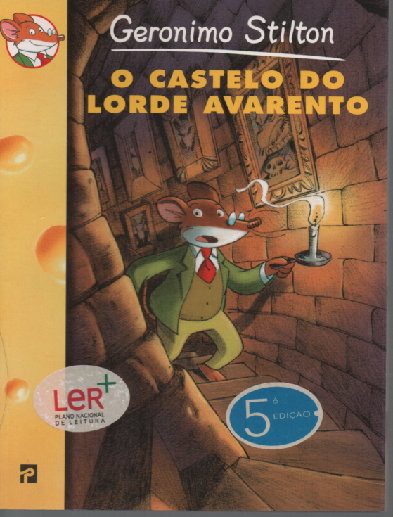 LIVRO O CASTELO DO LORDE AVARENTO   Geronimo Stilton #9 - USADO