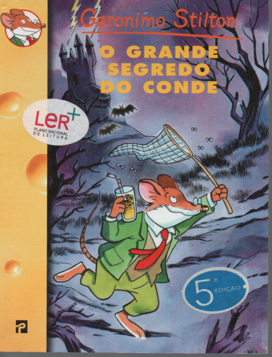 LIVRO O GRANDE SEGREDO DO CONDE  Geronimo Stilton #7 - USADO