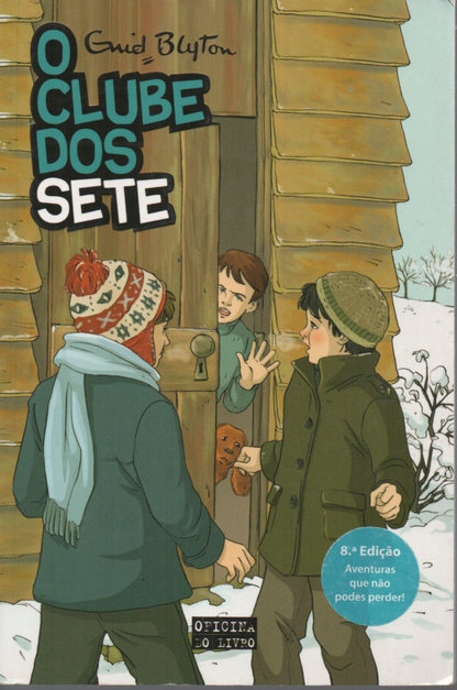 LIVRO O CLUBE DOS SETE #1 DE ENID BLYTON - USADO