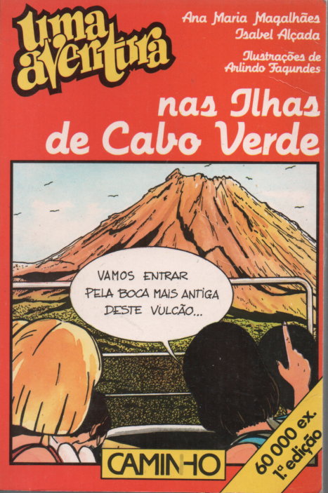 LIVRO UMA AVENTURA NAS ILHAS DE CABO VERDE #25 - USADO