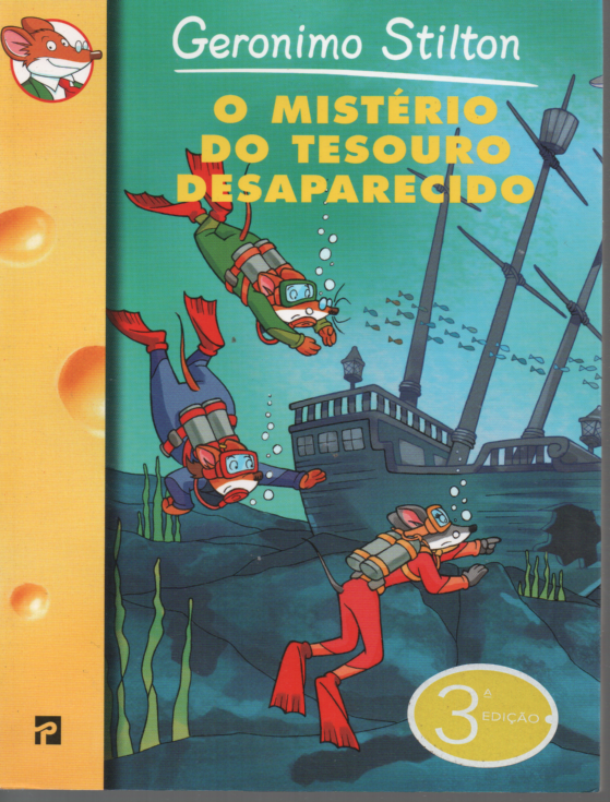 LIVRO O MISTÉRIO DO TESOURO DESAPARECIDO Geronimo Stilton #18 - USADO