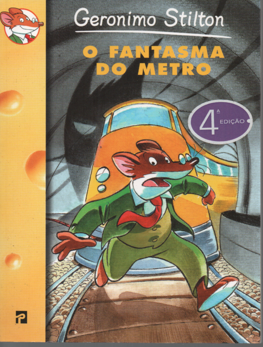 LIVRO O Fantasma do Metro Geronimo Stilton #11 - USADO