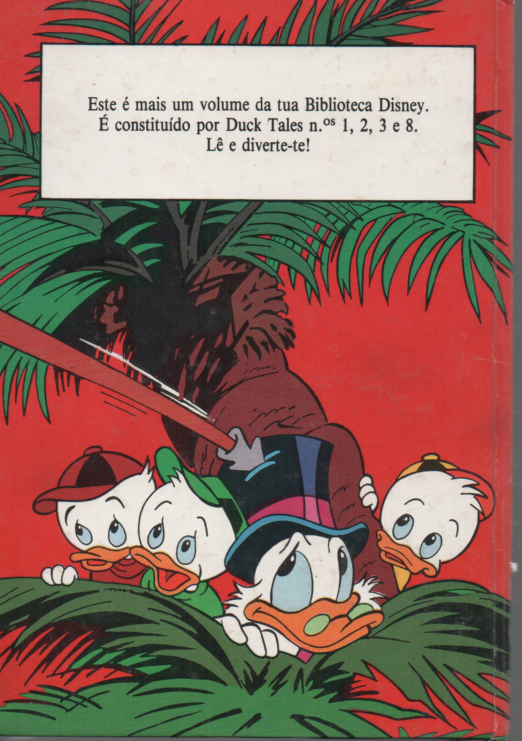 LIVRO DISNEY DUCKTALES "OS CAÇADORES DE AVENTURAS"