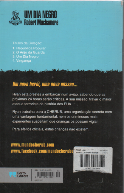 Livro UM DIA NEGRO DE ROBERT MUCHAMORE #3