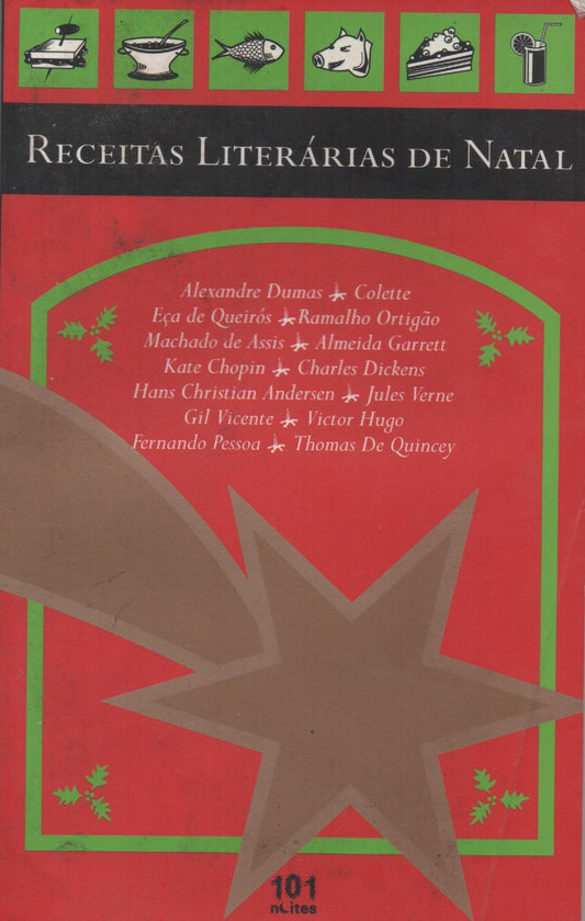 LIVRO Receitas Literárias de Natal - USADO