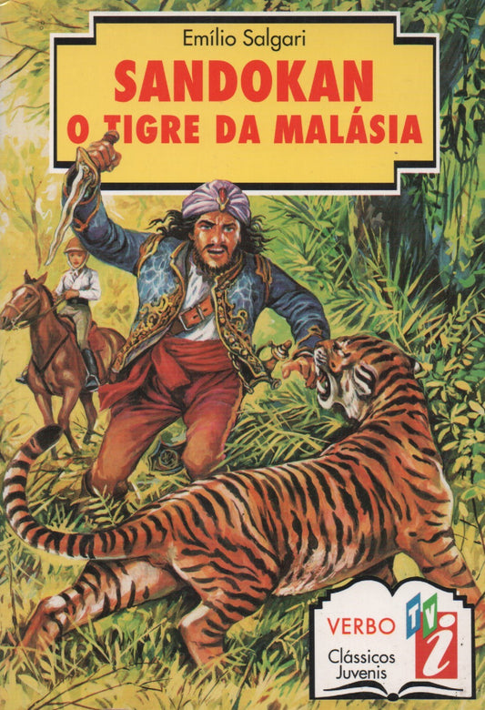 Livro - Sandokan - O Tigre da Malásia de Emilio Salgari - USADO